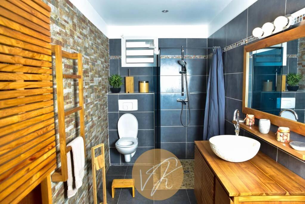 Villa La Kahina Guadeloupe Vieux-Habitants Luaran gambar