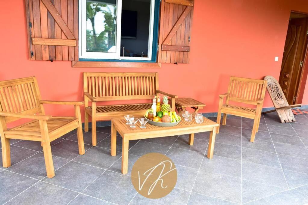 Villa La Kahina Guadeloupe Vieux-Habitants Luaran gambar
